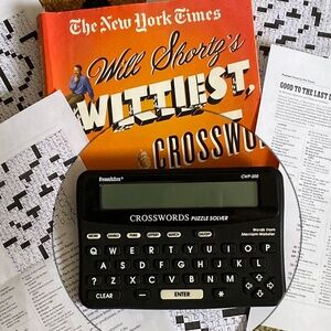 90s/Y2K I Franklin I Crosswords Puzzle Solver I Handheld Gadget